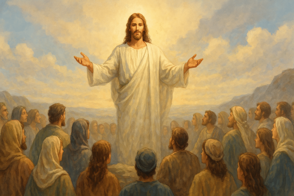 Jesus' teaching to people
