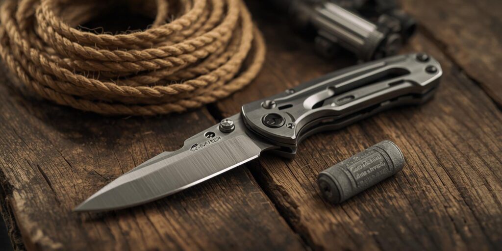 multi-tool and survival knife for Christian survival essentials