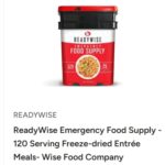 Screenshot of survival food from Prepared Bee