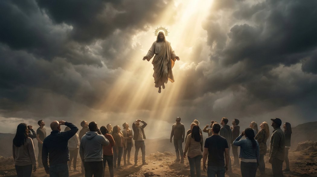 Jesus Christ returning in glory and judgment at His second coming