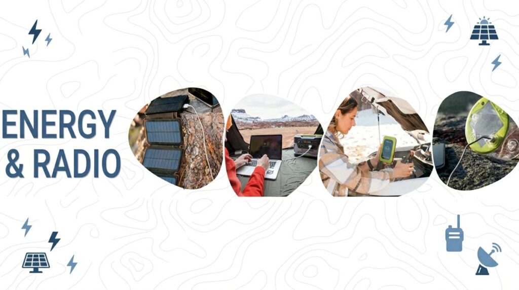 Survival Frog solar charging radio and emergency power devices