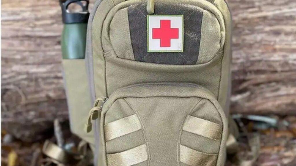 Compact first aid medical kit for family emergency preparedness